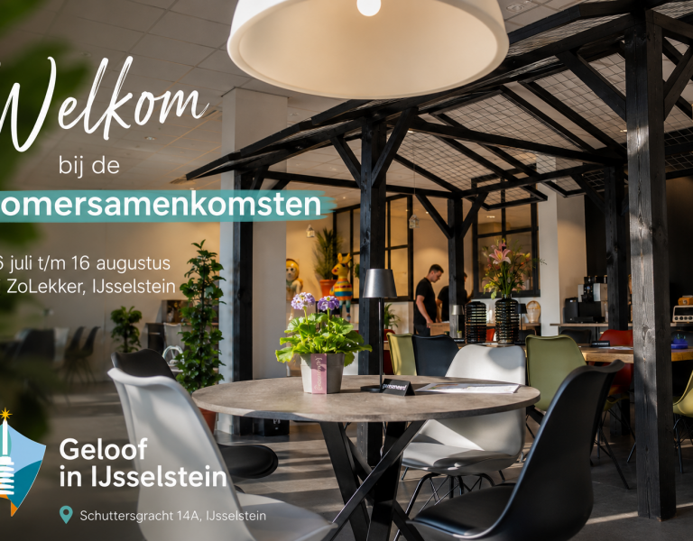 Zomersamenkomsten in lunchroom ZoLekker